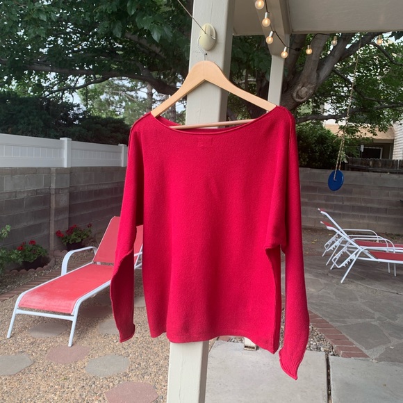 Caslon Fuchsia raspberry long sleeves sweater size S - Picture 2 of 12